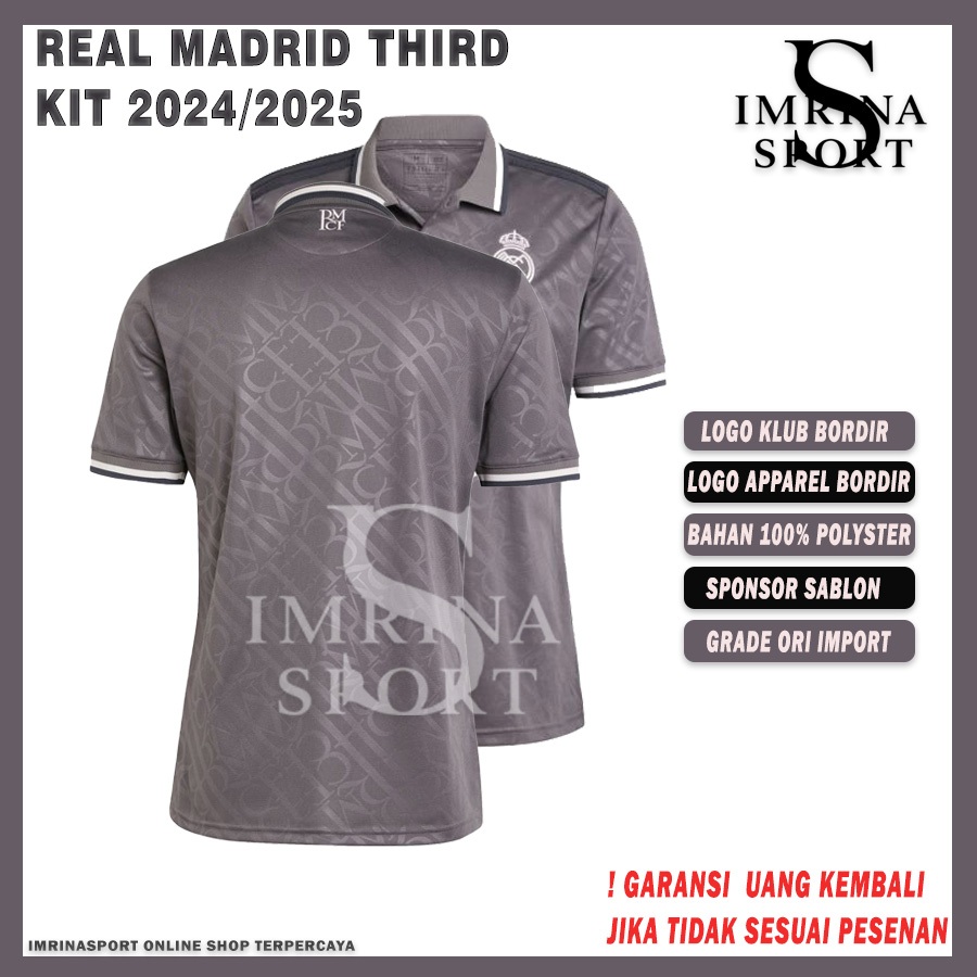 JERSEY BOLA MAD GRADE ORI 3RD THIRD 2024/2025 - JERSEY BOLA GRADE ORI