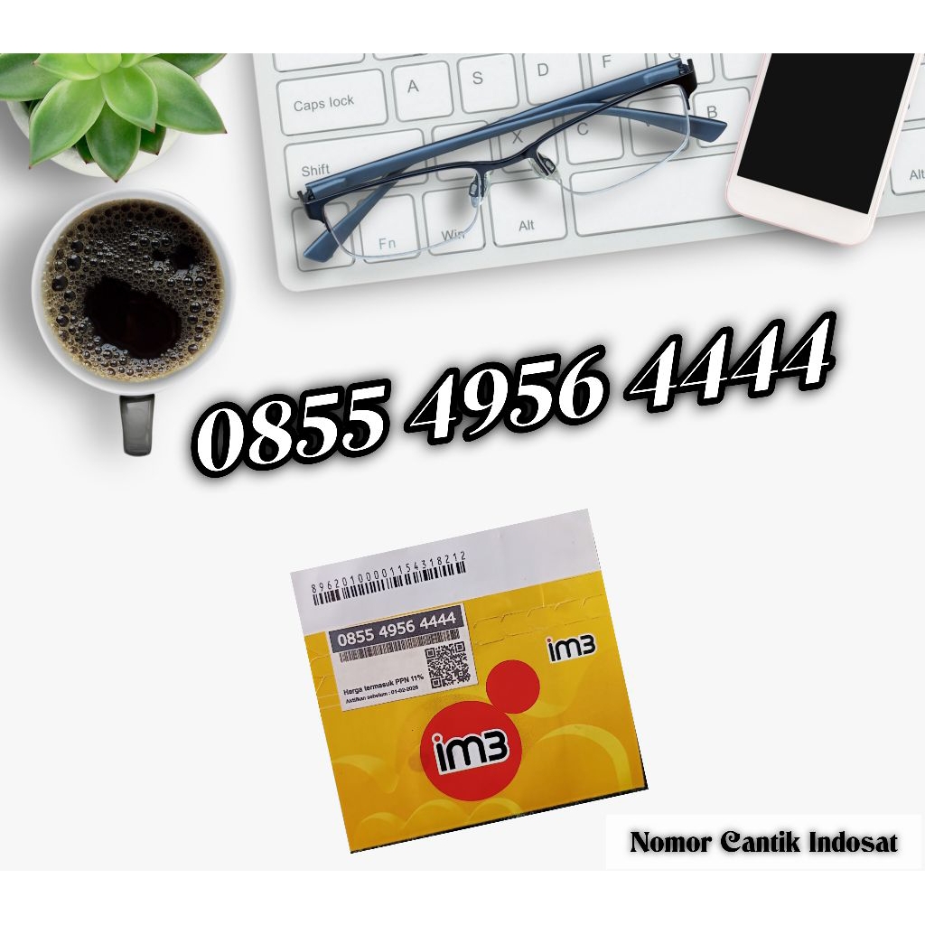 NOMOR CANTIK INDOSAT 4444