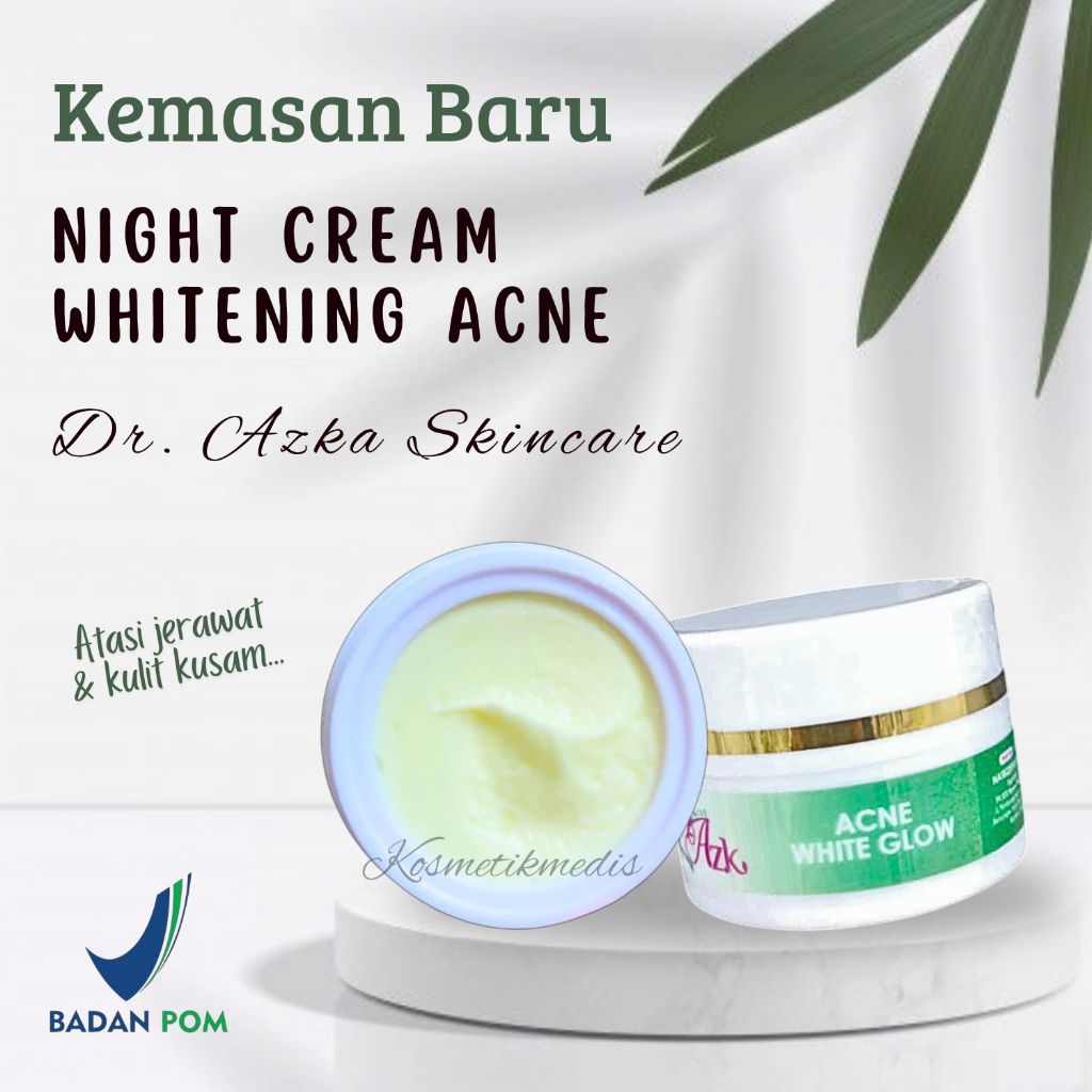 CREAM MALAM WHITENING ACNE DR. AZKA SKINCARE