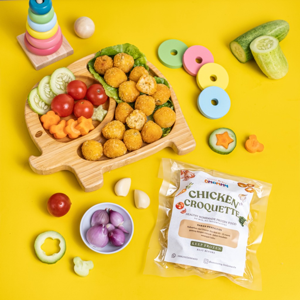 

CHICKEN CROQUETTE - Makanan Anak - Frozen Food - Sehat - Snack - Tanpa MSG - Tanpa Pengawet