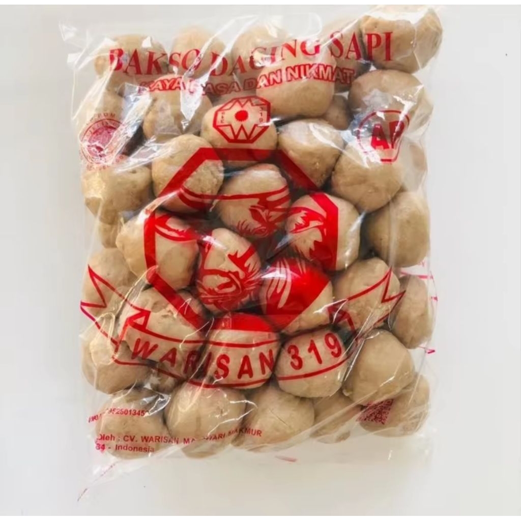 

Bakso Warisan AB Isi 50PCS – Bakso Sapi Kenyal Gurih Asli | Frozen Food Halal & Siap Masak