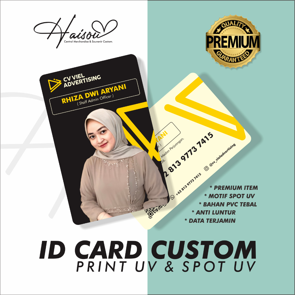 

ID Card Premium Profesional – Cocok untuk Perusahaan & Event