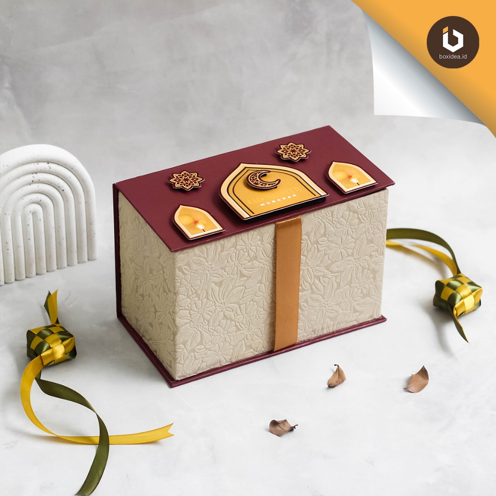 

Hard Box Custom Pop Up Uk. 21x11x14 cm | Box Hampers/Lebaran/Packaging
