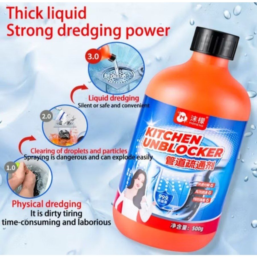 Beli 1 gratis 1 200% efisiensi penguraian sampah anti sumbat wc cairan cair anti mampet cairan anti 