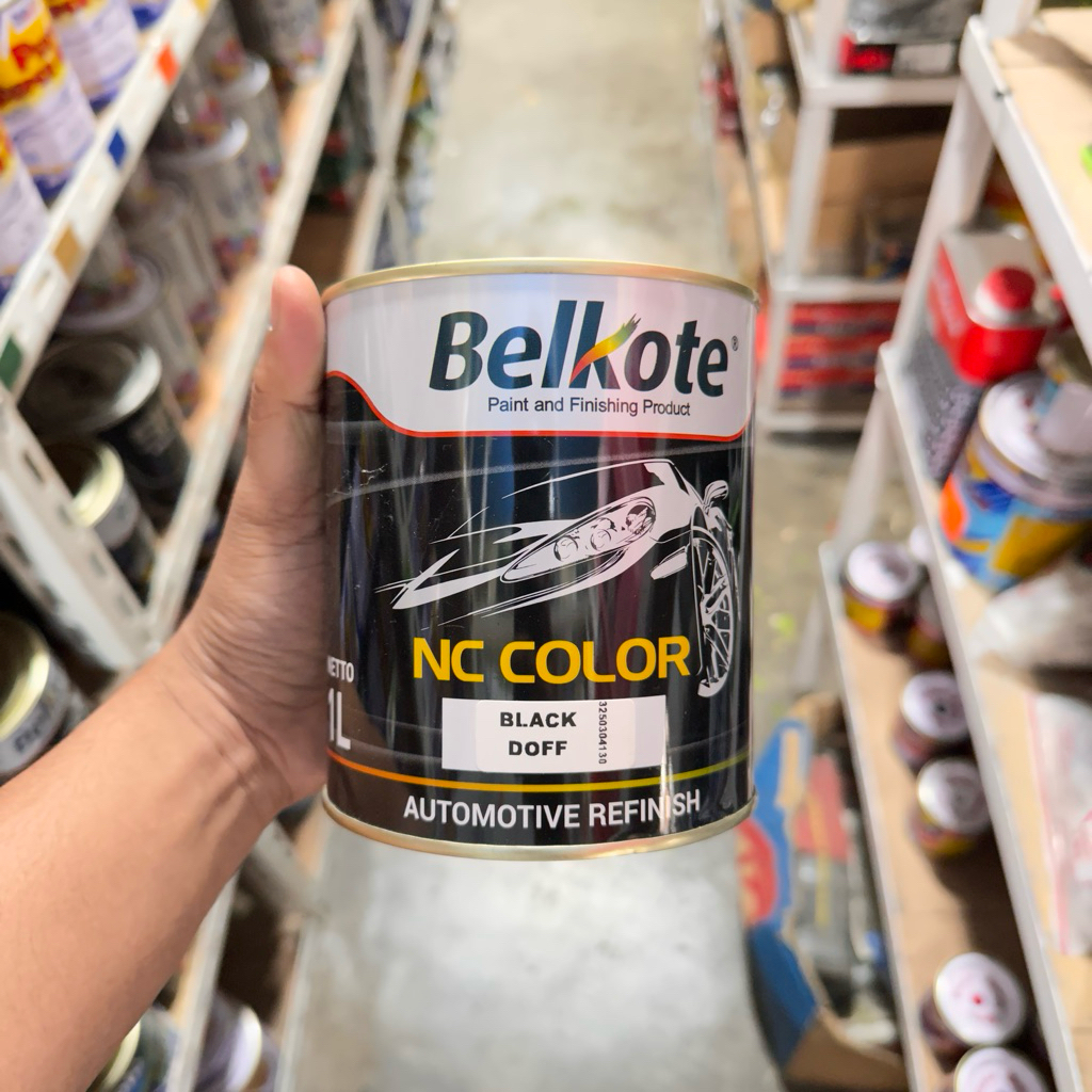 Cat BELKOTE Cat minyak NC BELKOTE Black Doff - Hitam Pudar
