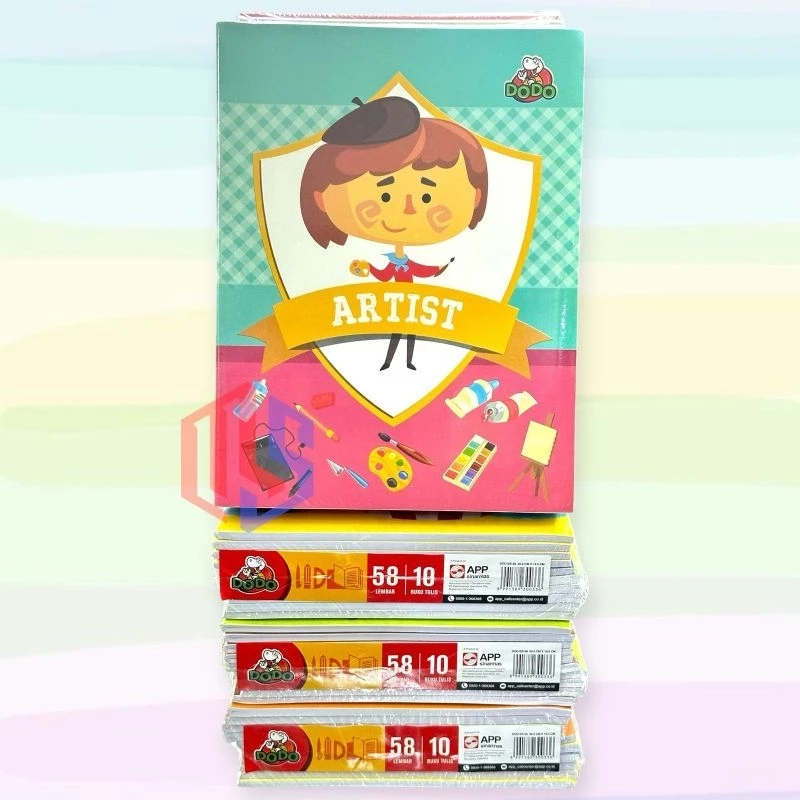 

DODO Buku Tulis 58 Lembar ( Pack )