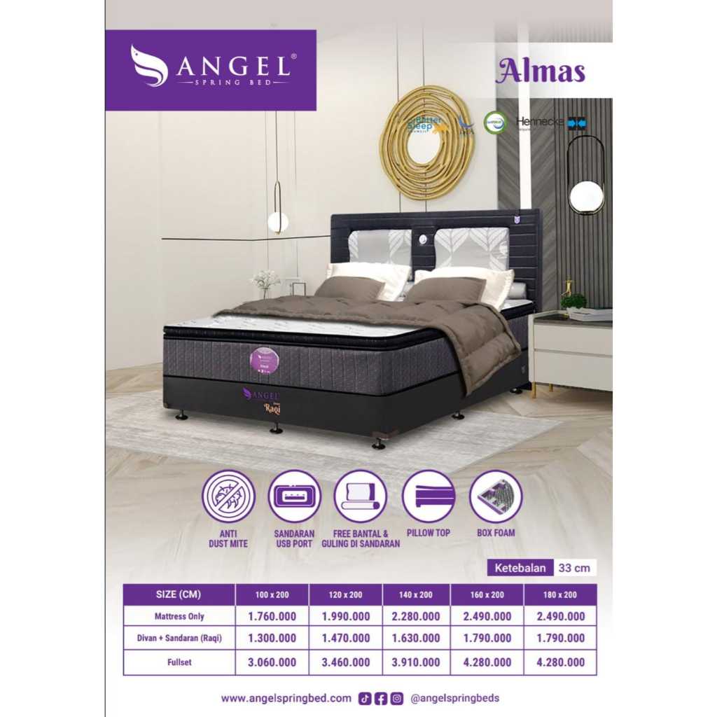 Spring Bed Angel Almas