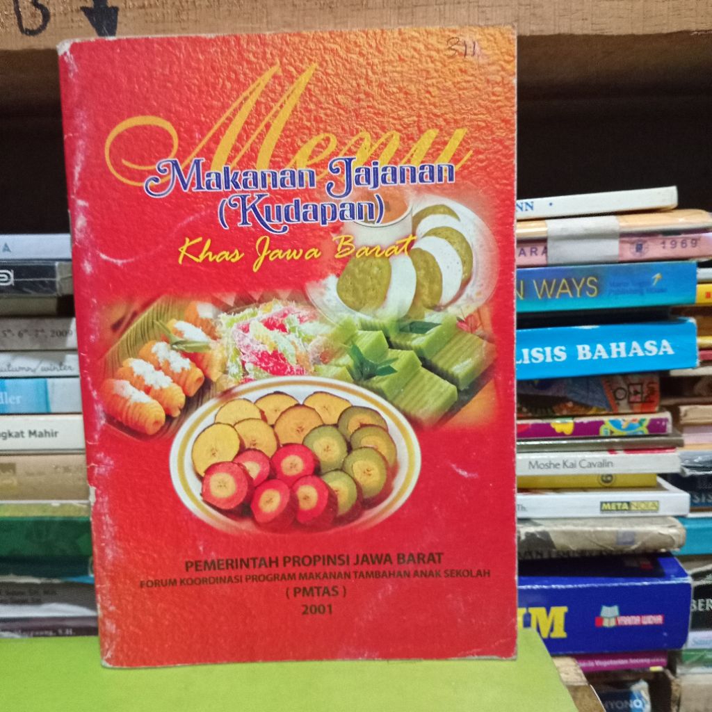 buku menu jajanan makanan kudapan khas jawa