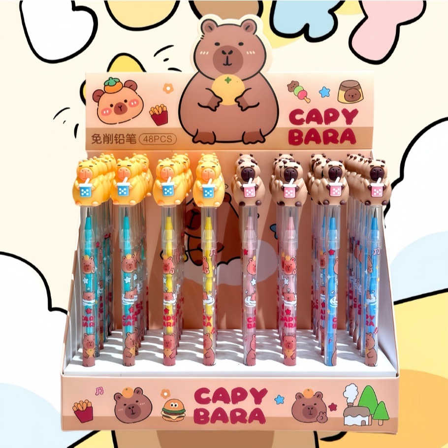 

PENSIL SUSUN BENSIA LANTU PENCIL KAPIBARA CAPYBARA BOBA