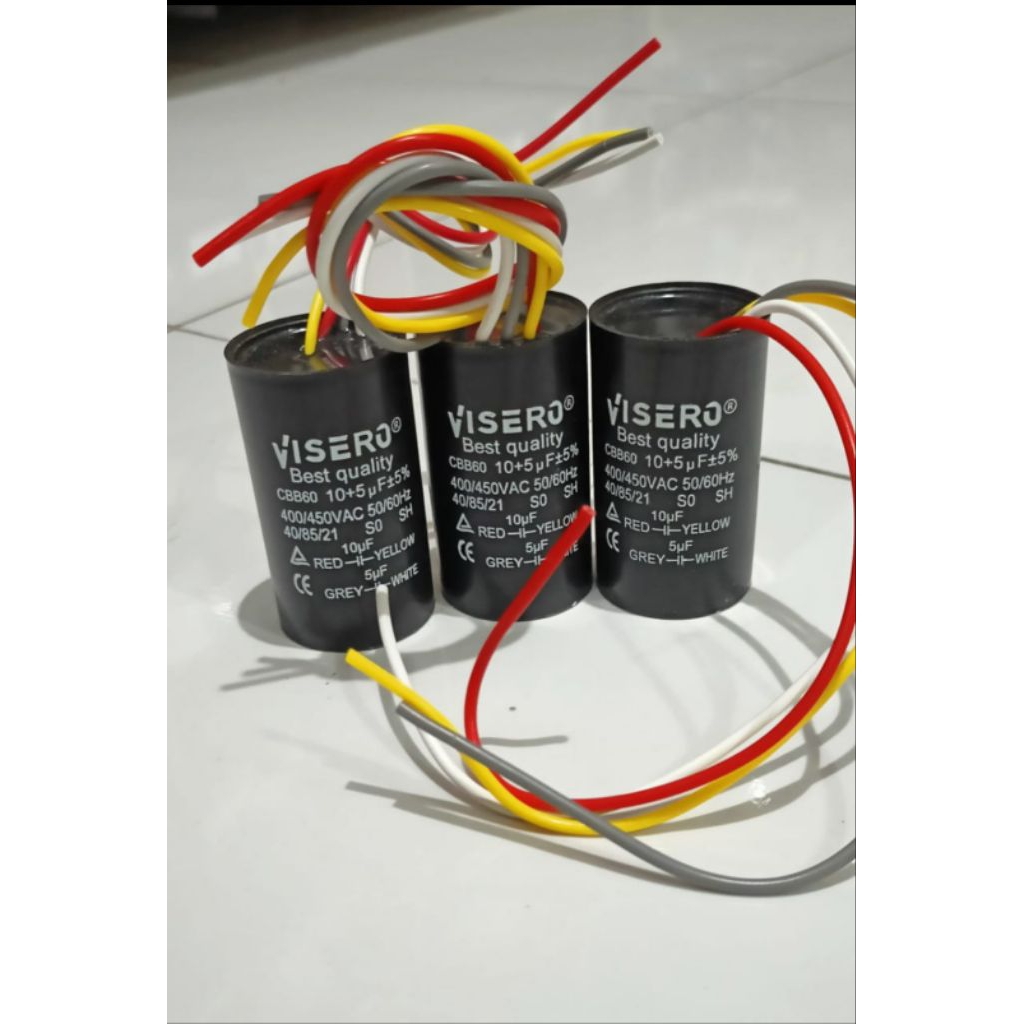 KAPASITOR MESIN CUCI VISERO CBB60