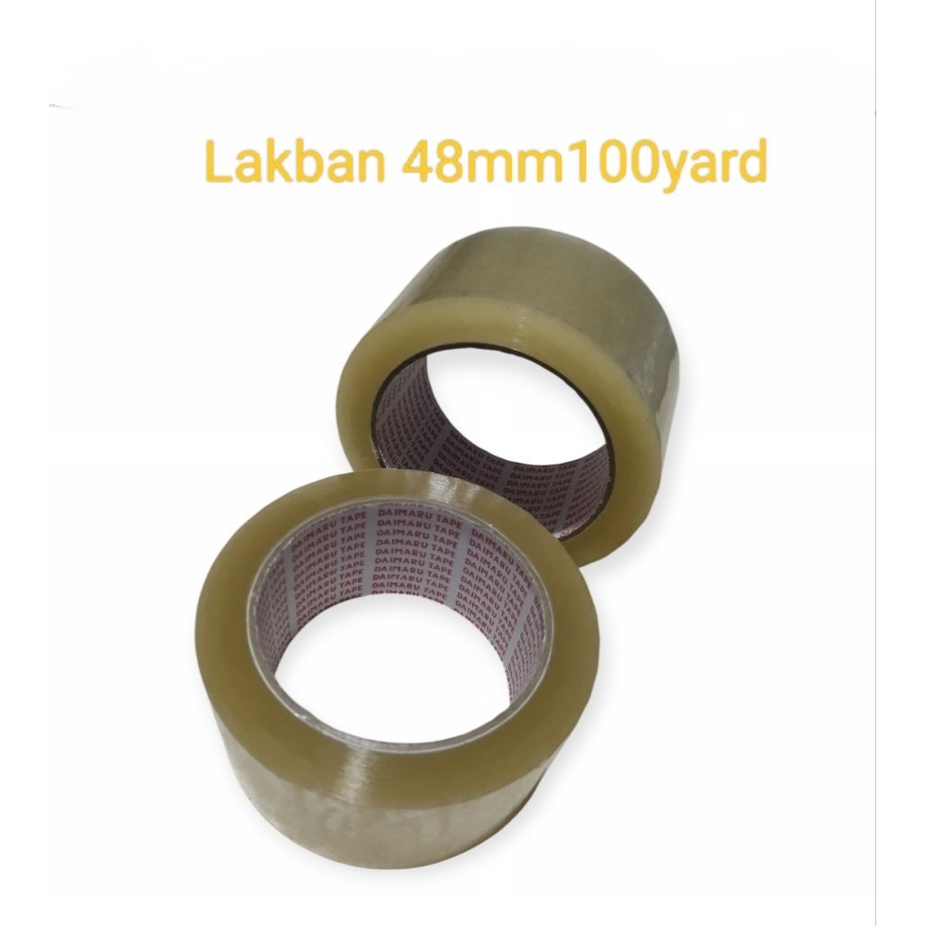 

Lakban bening 2 inchi 100 yard