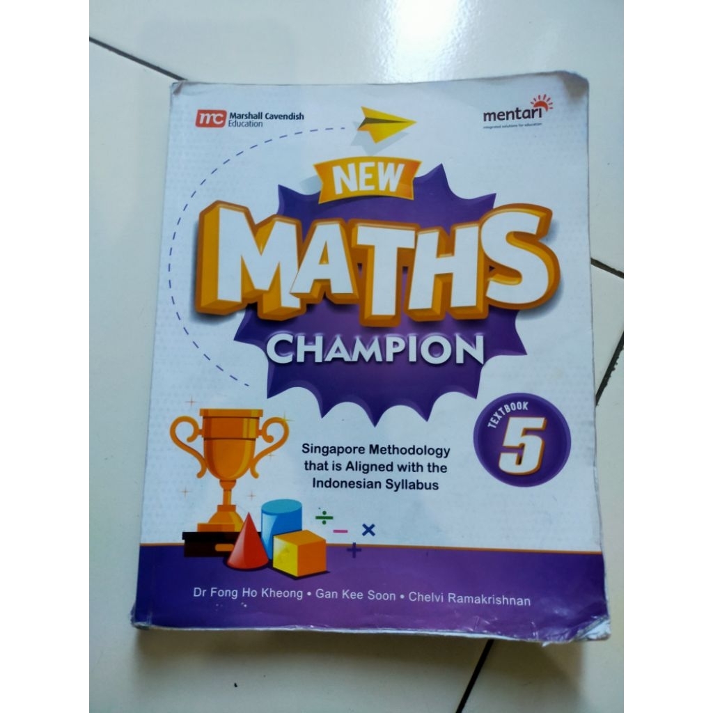 buku maths champion 5 bekas