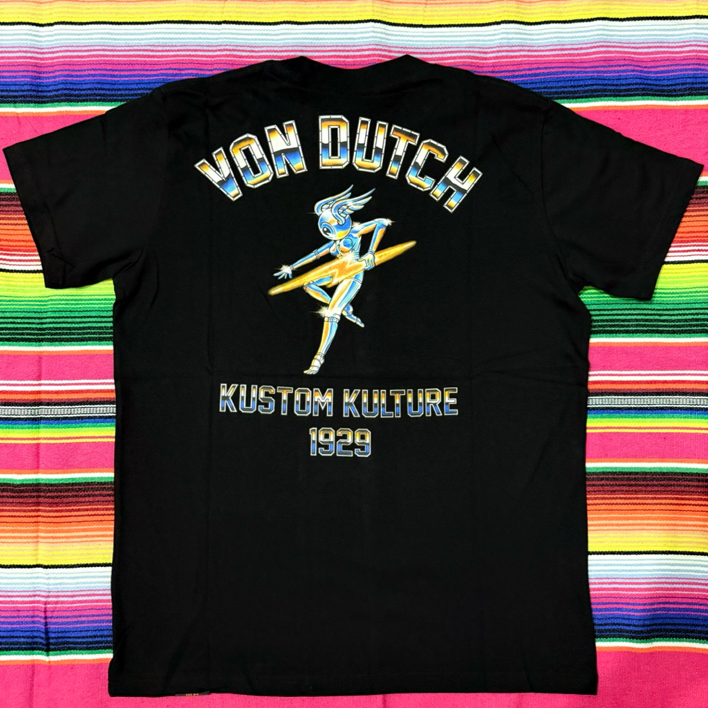 T SHIRT  - VONDUTCH - BLACK