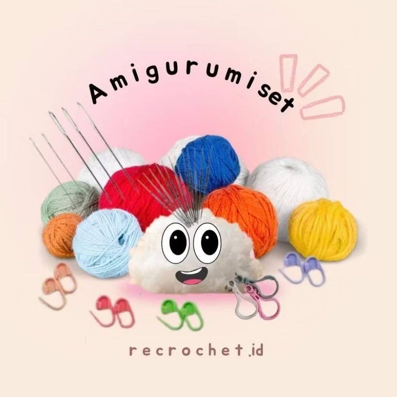Set Rajut Amigurumi Pemula