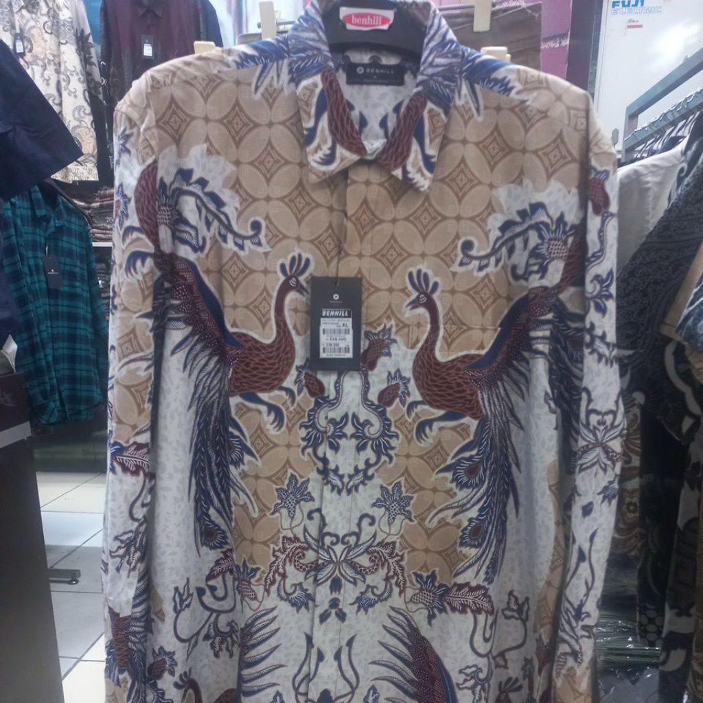 KEMEJA BATIK BENHILL ART517 LENGAN PANJANG