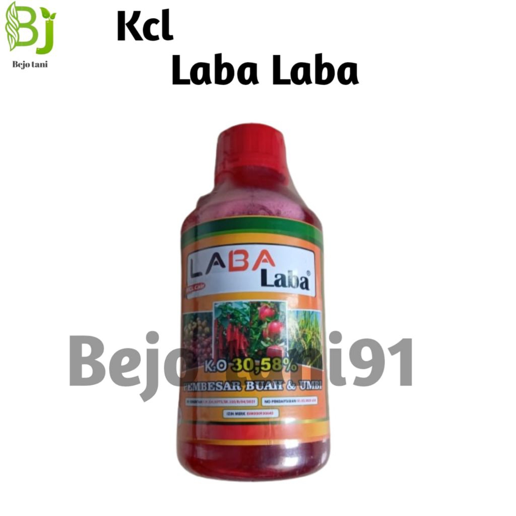 Pupuk kcl cair laba laba kemasan 1 liter