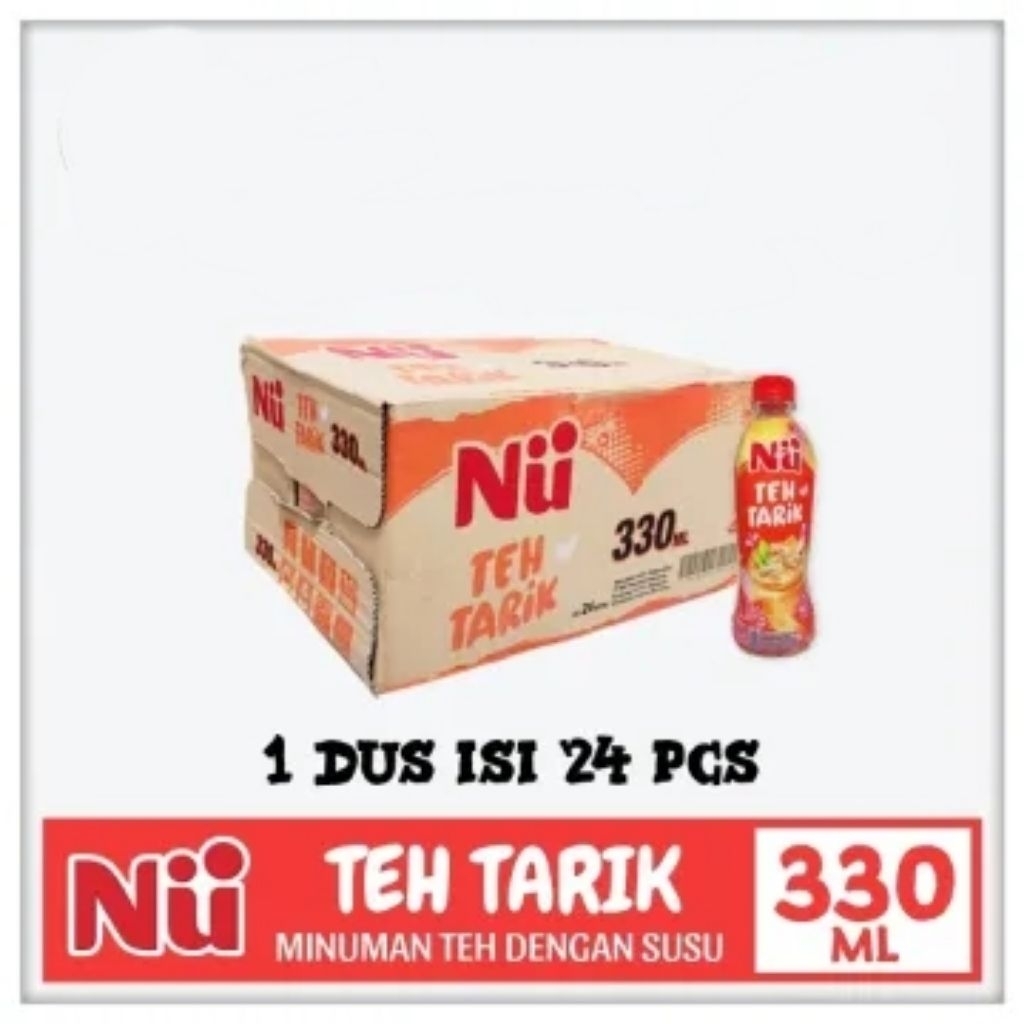 

Forcysn [Isi 24/1Karton] Nu Milk Tea/Teh Tarik/Choco Hazelnut 330 Ml 1 Karton