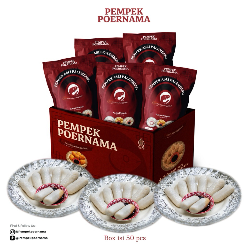 

Pempek Asli Palembang 50 pcs