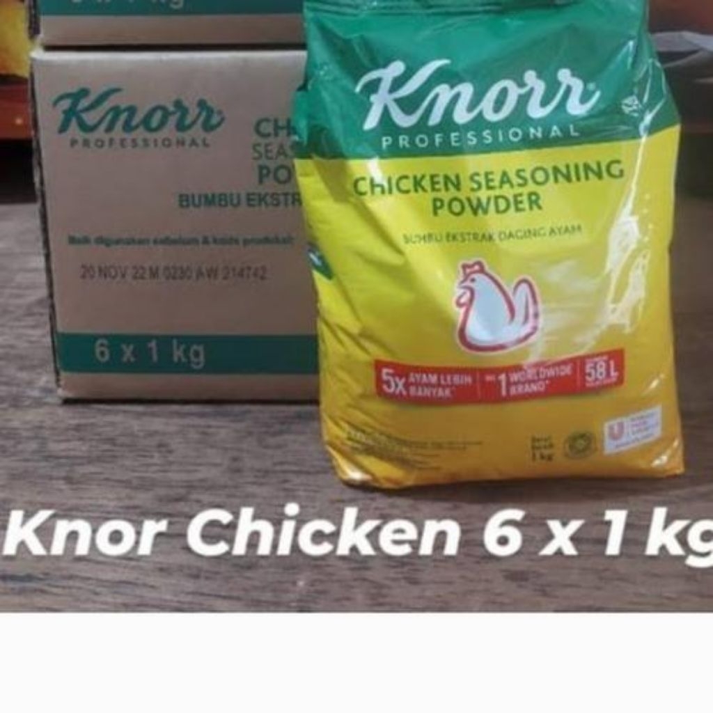 

Chicken knorr 1kg dus an isi 6 x 1kg