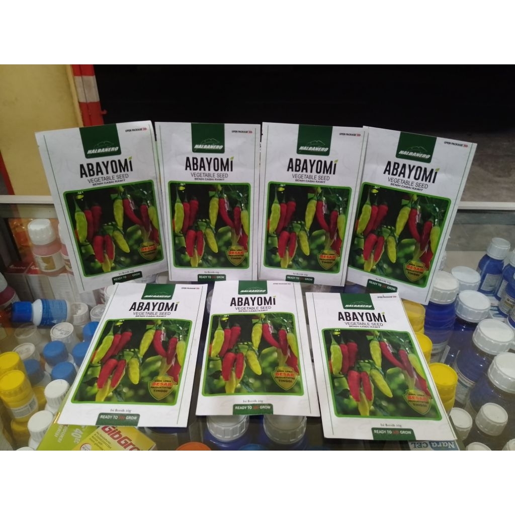 Benih Cabai Rawit ABAYOMI ( 10G )