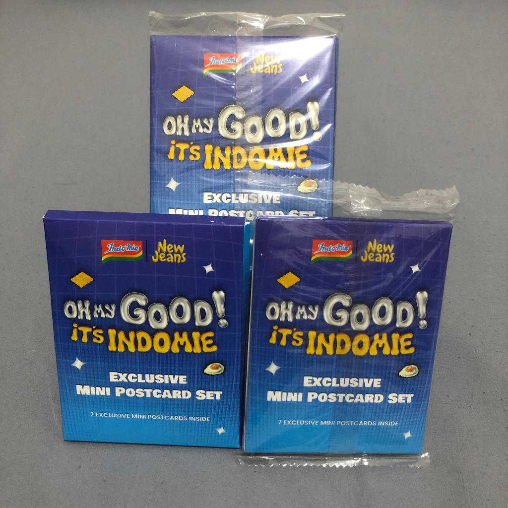 

New Jeans x Indomie Mini Postcard