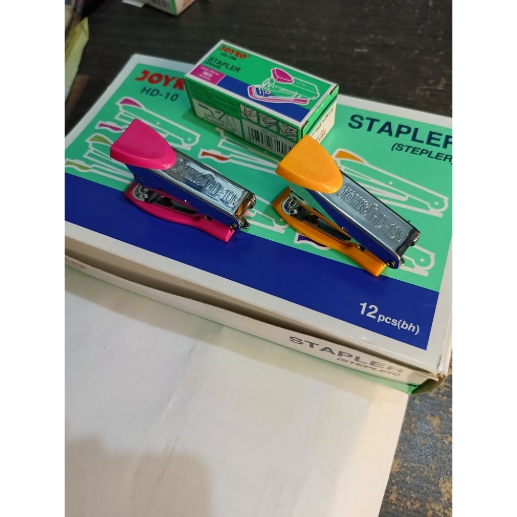 

stapler HD- 10 mini joyko staples jepretan cekrekan 10