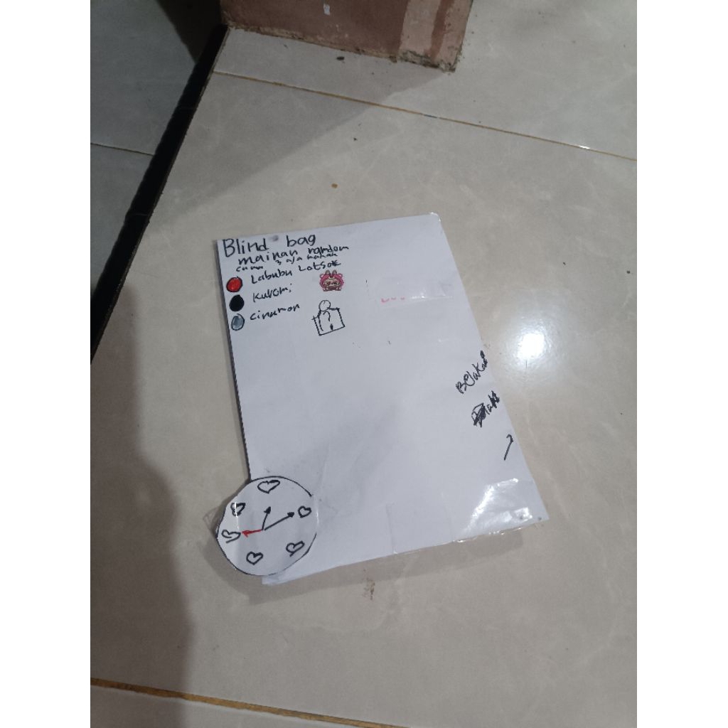 

blind bag isi stiker