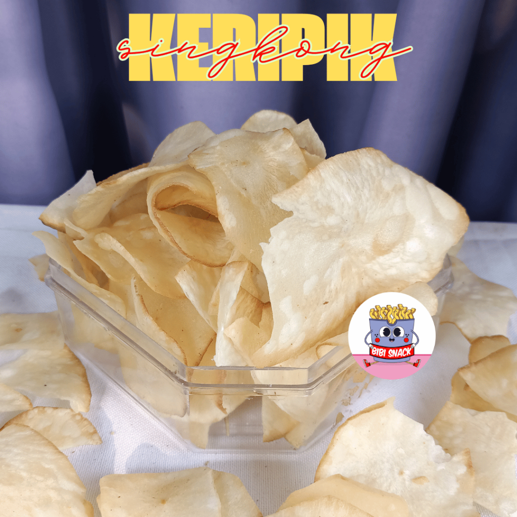 

Bibi Snack - Keripik Singkong Asin Gurih Original 1kg