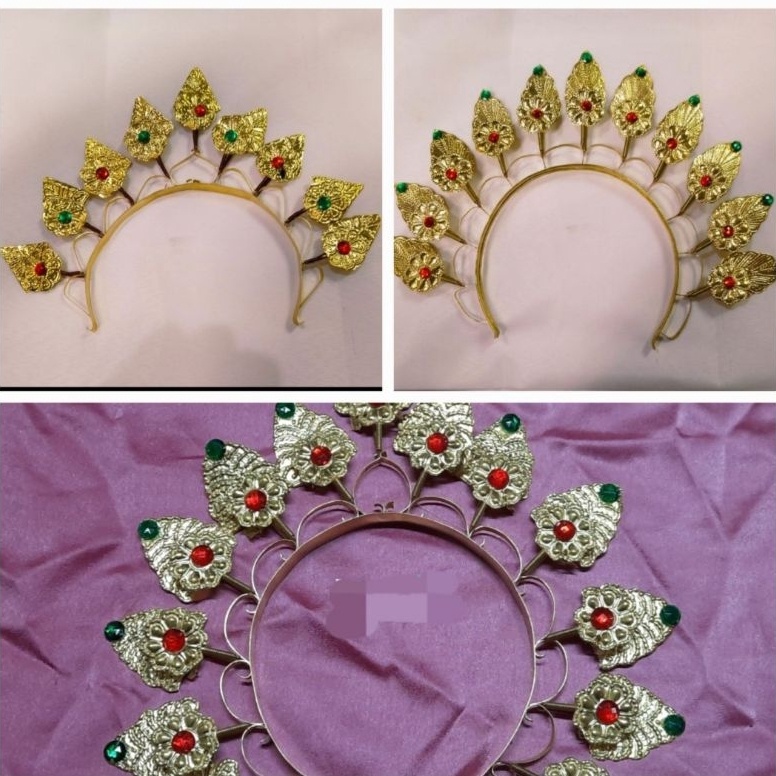 KODE G7T Original Mahkota Bando Pengantin Adat Bugis Makassar