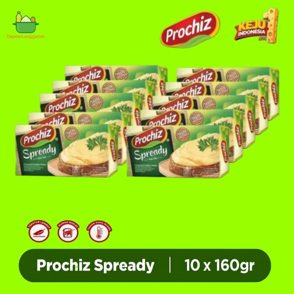

Prochiz Spready 10 x 160gr – Keju Oles Creamy