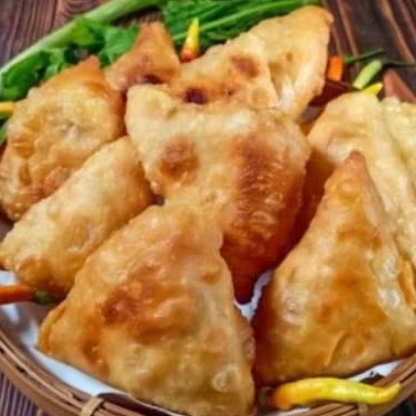 

martabak jadull jumbo isi 3 isian ayam suwir + mie bihun