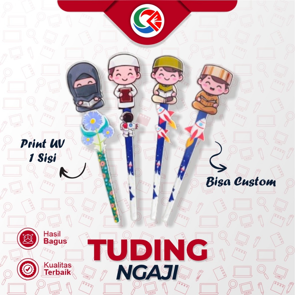 Tuding Ngaji / Tuding Ngaji Custom / Tuding Ngaji Akrilik