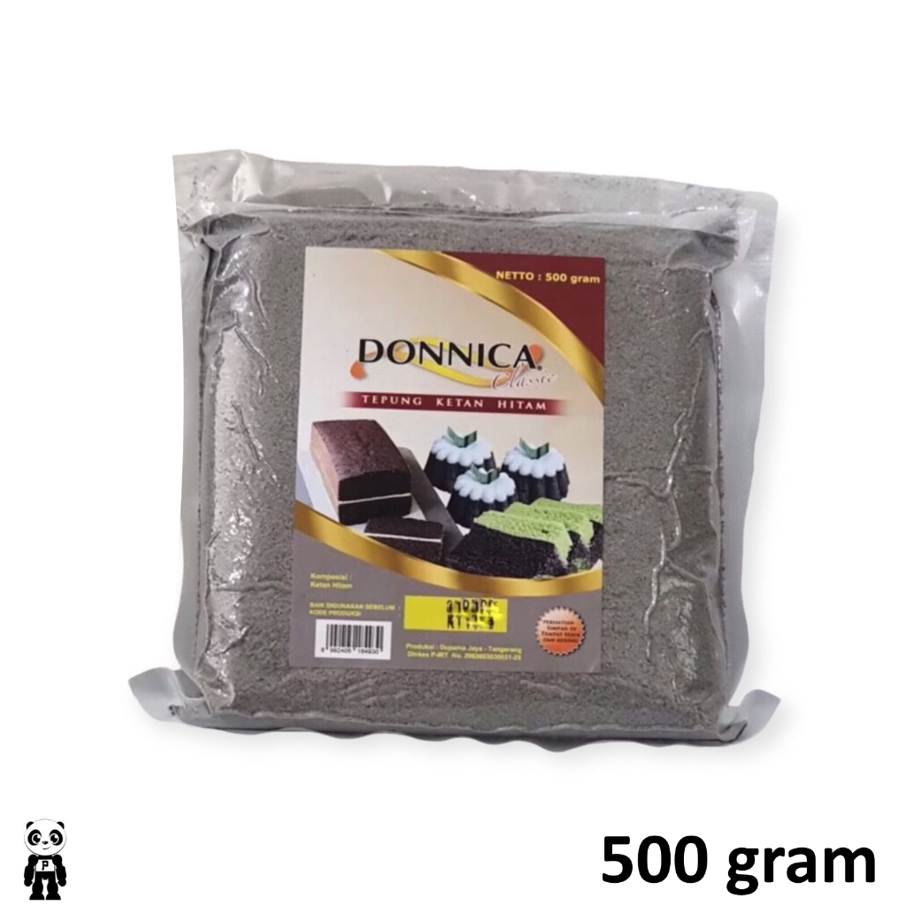 

Donnica TKH Tepung Ketan Hitam 500g Black Glutinous Rice Flour untuk Bolu Ketan Hitam dan Kue Lainnya