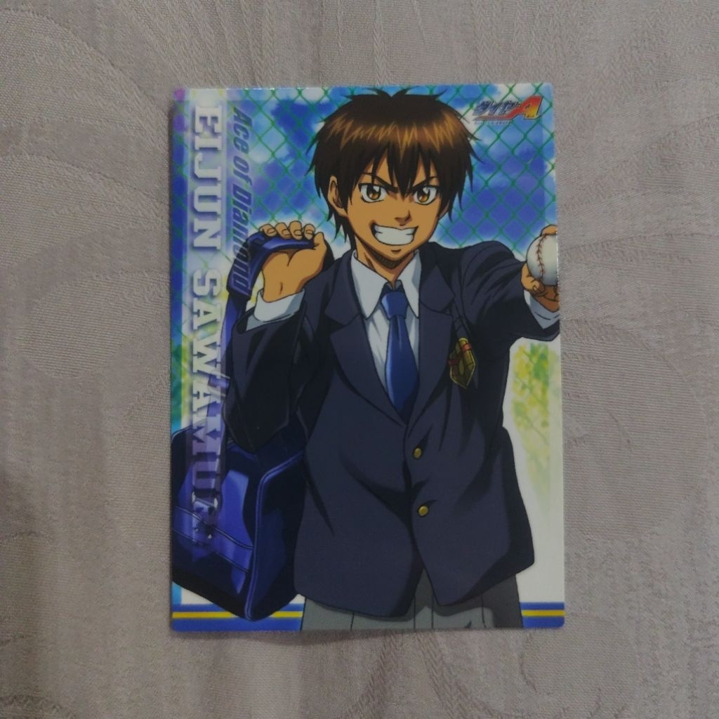 Ace of Diamond Official Card SP 01 -  Eijun Sawamura