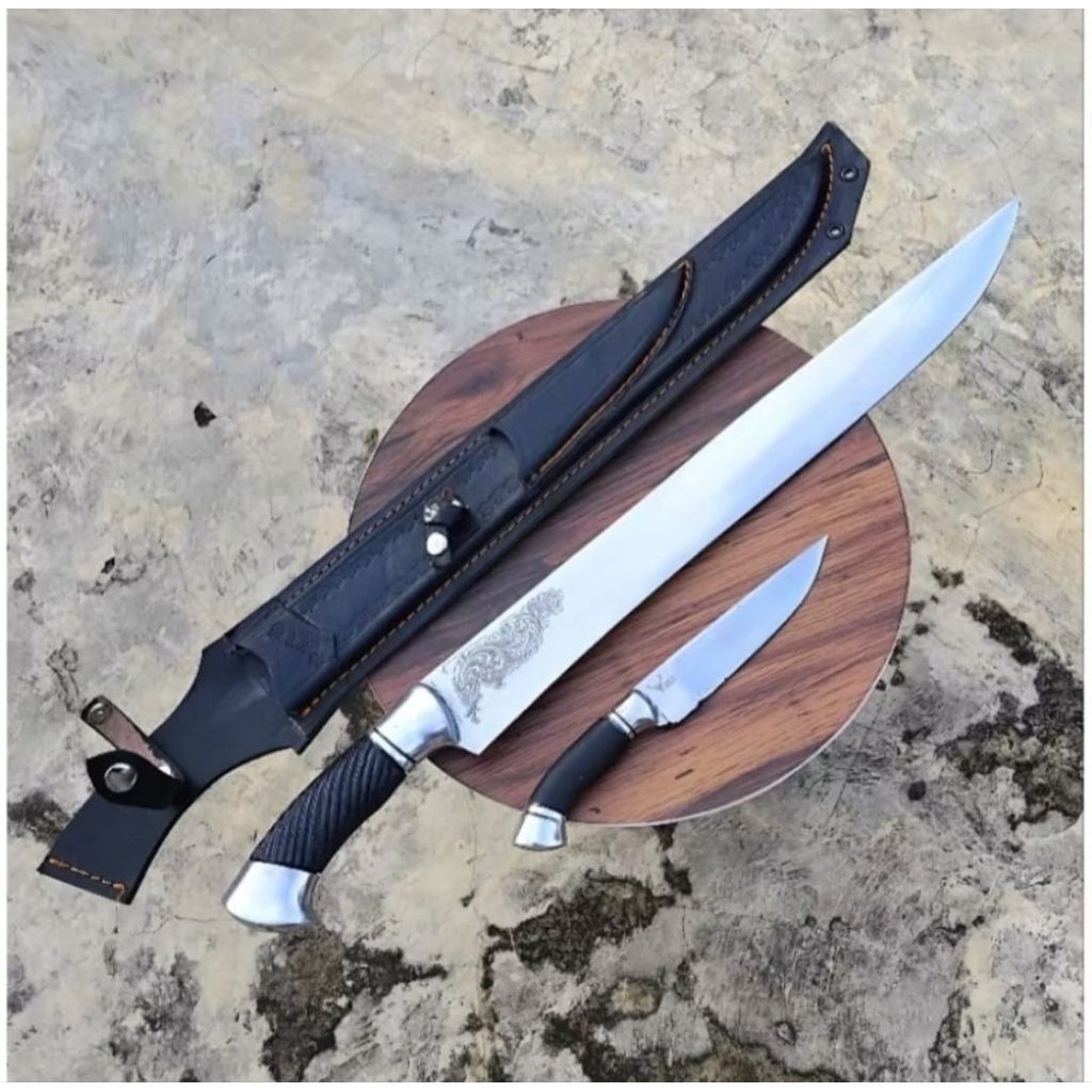 pisau dapur satu set lengkap