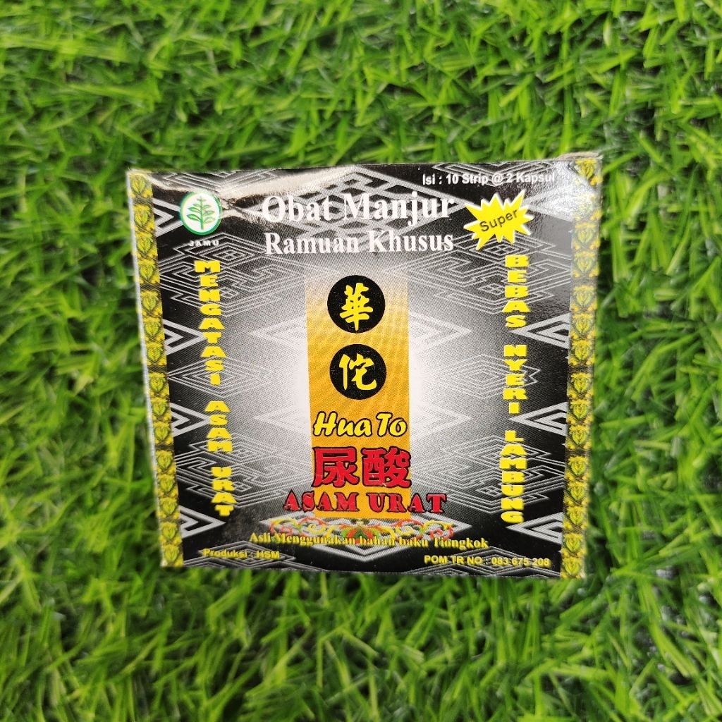 HUATO HUA TO JAMU ASAM URAT NYERI PINGGANG