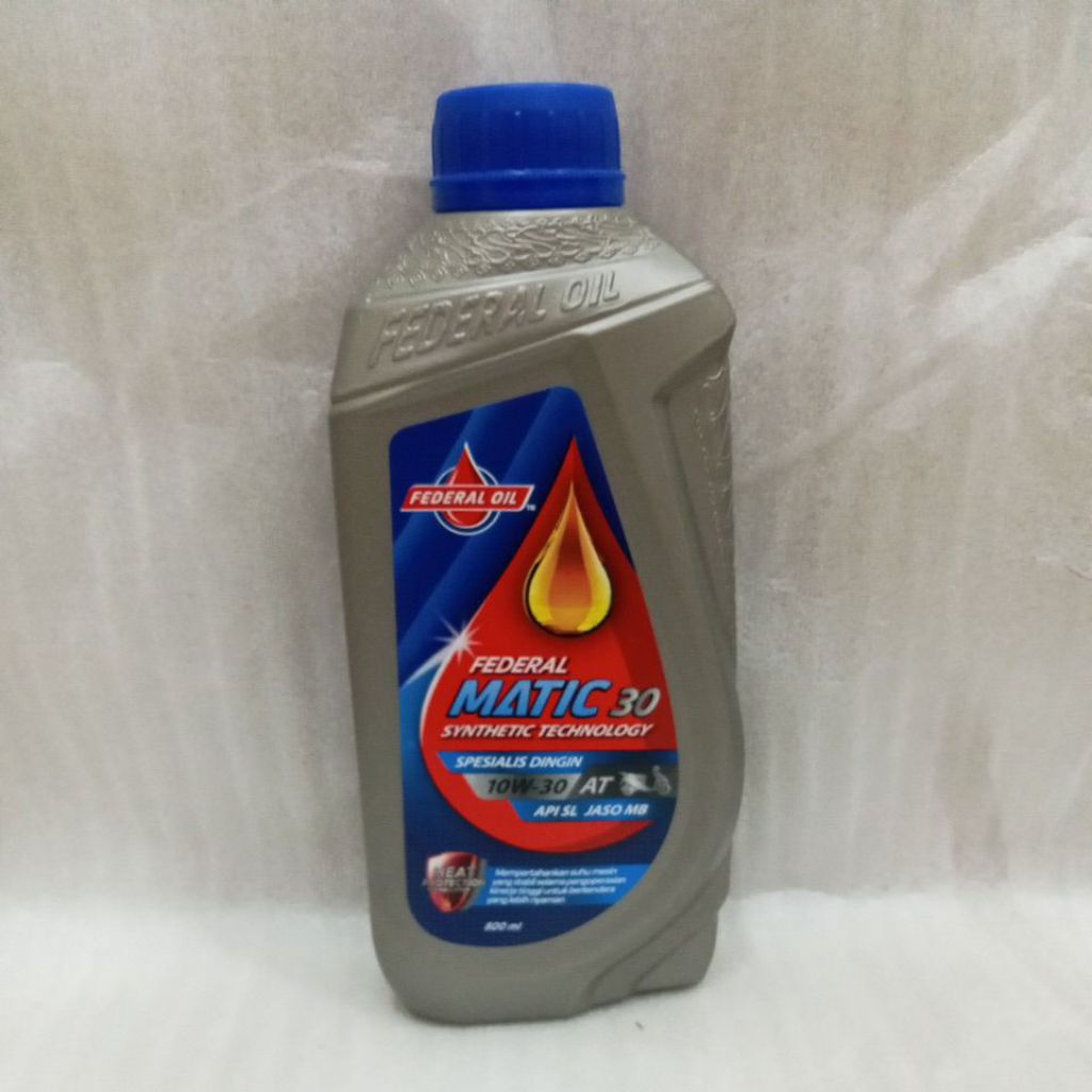 Oli Federal Ultratec Matic Abu Silver 800 Oli Pelumas Oli Federal Ultratec Matic Silver 0.8L