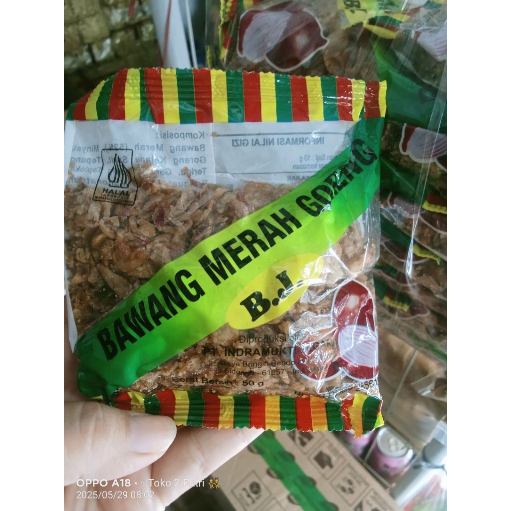 

Bawang merah Goreng B.J ECER