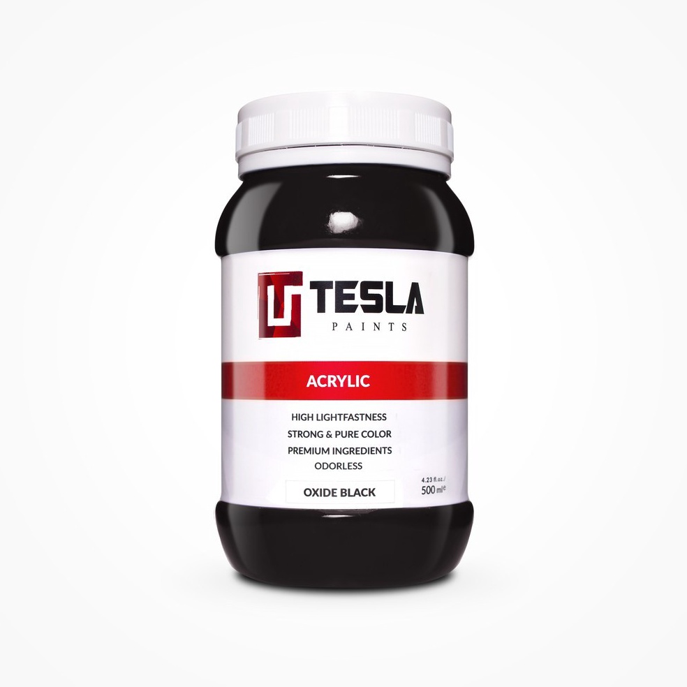 

KODE J63I TESLA PAINTS 5ML OXIDE BLACK