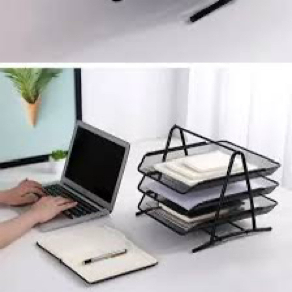 

Y- Rak Dokumen 4 Susun Tempat File Arsip Kertas Kantor Rak Meja Belajar Organizer