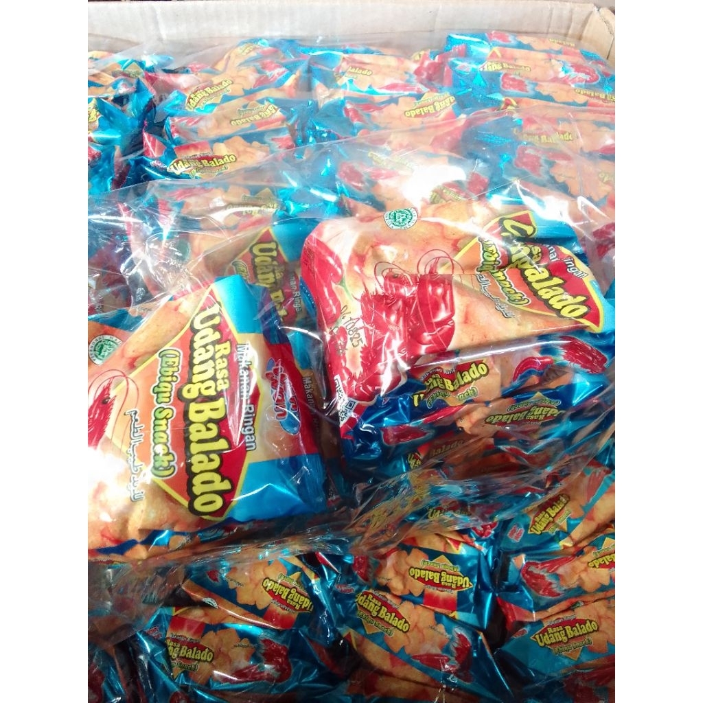 

[toko_alhanan] Ebiku kerupuk jadul rasa udang balado