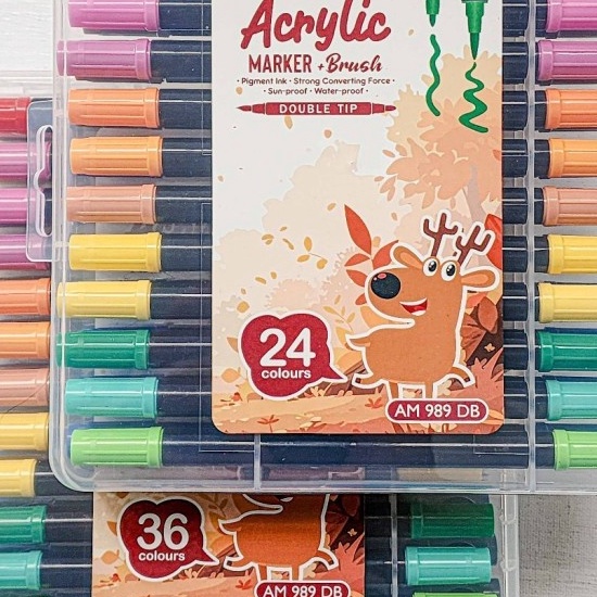 

KODE U23P TBMO VTEC ACRYLIC BRUSH DOUBLE TIP AM989DB 122436 COLOUR