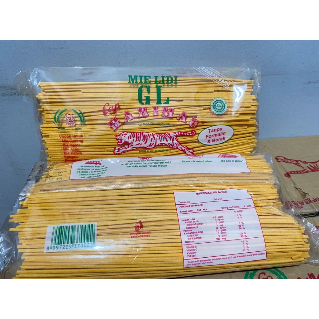 

Mie Gomak Kuning 1kg Mie Lidi Kuning