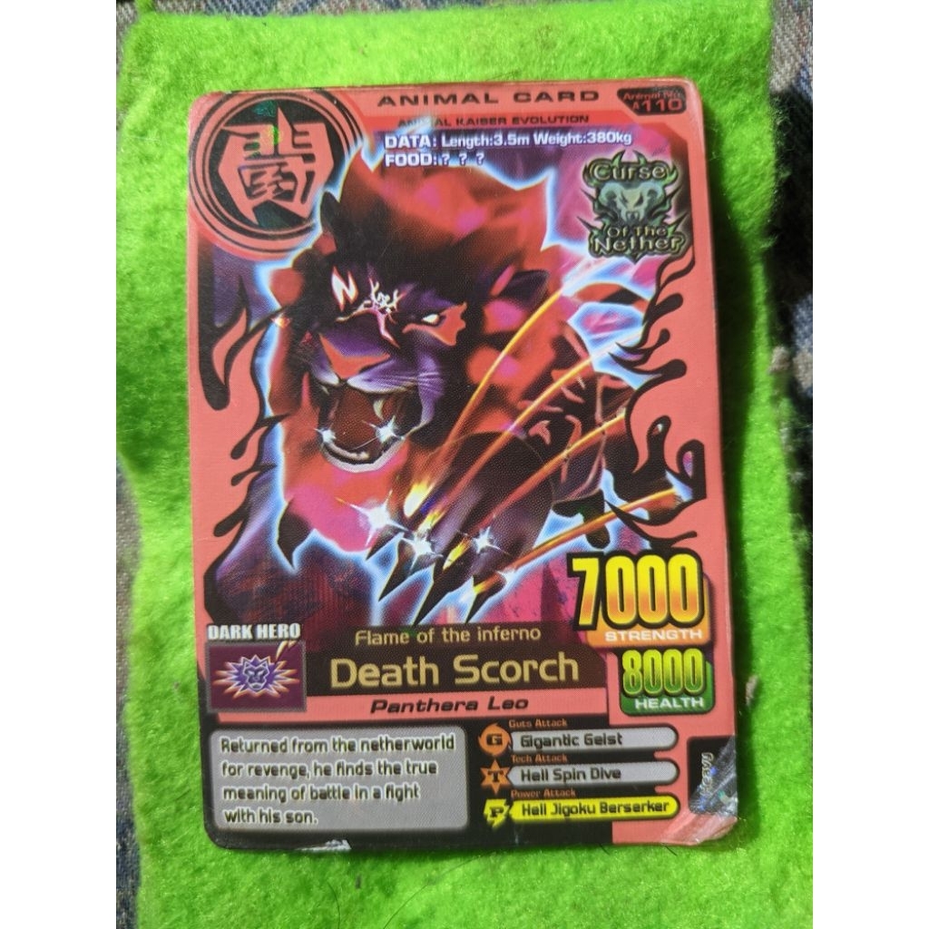 Kartu Animal Kaiser Death Scorch