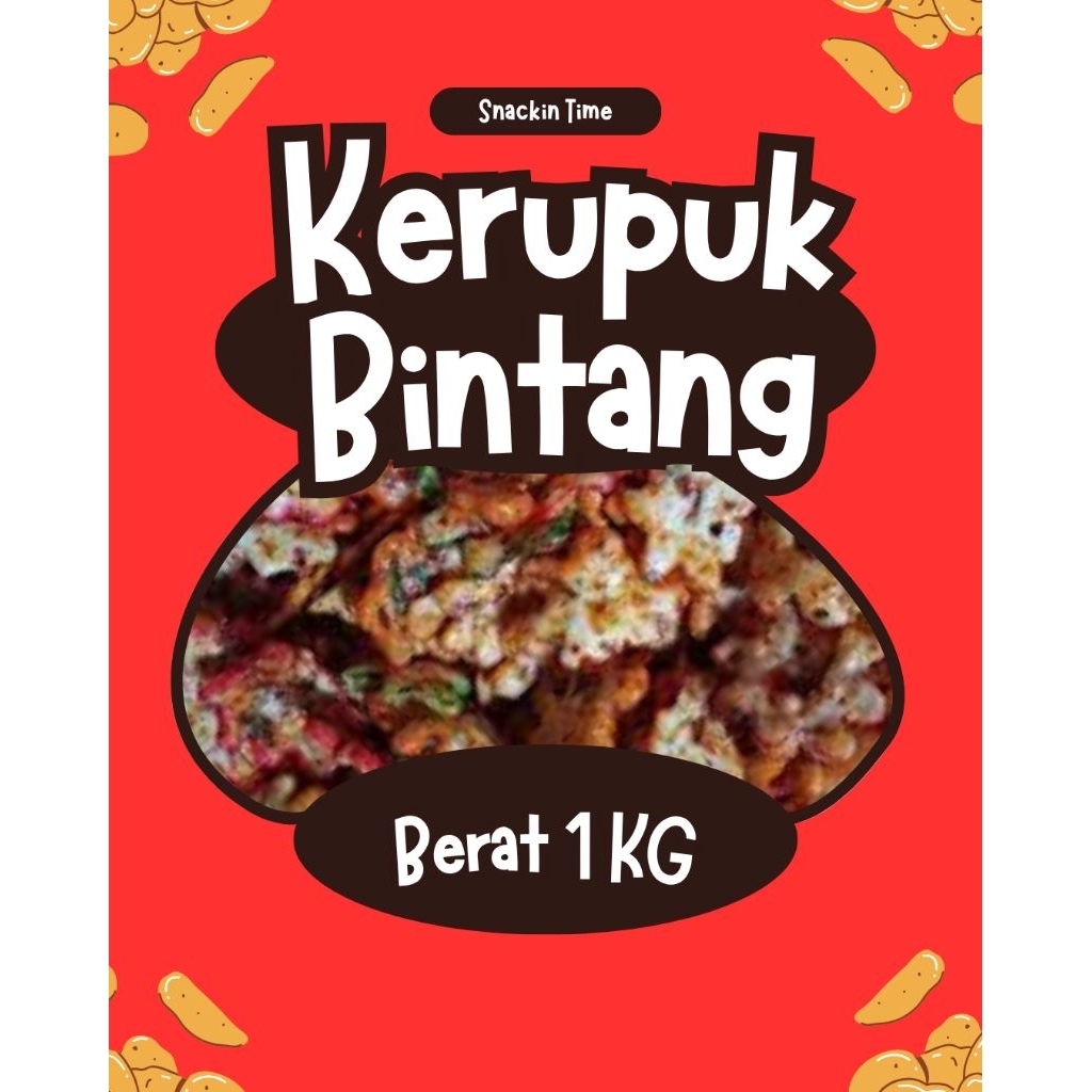 

SEBLAK KERUPUK BINTANG BUMBU DAUN JERUK BERAT 1 KG