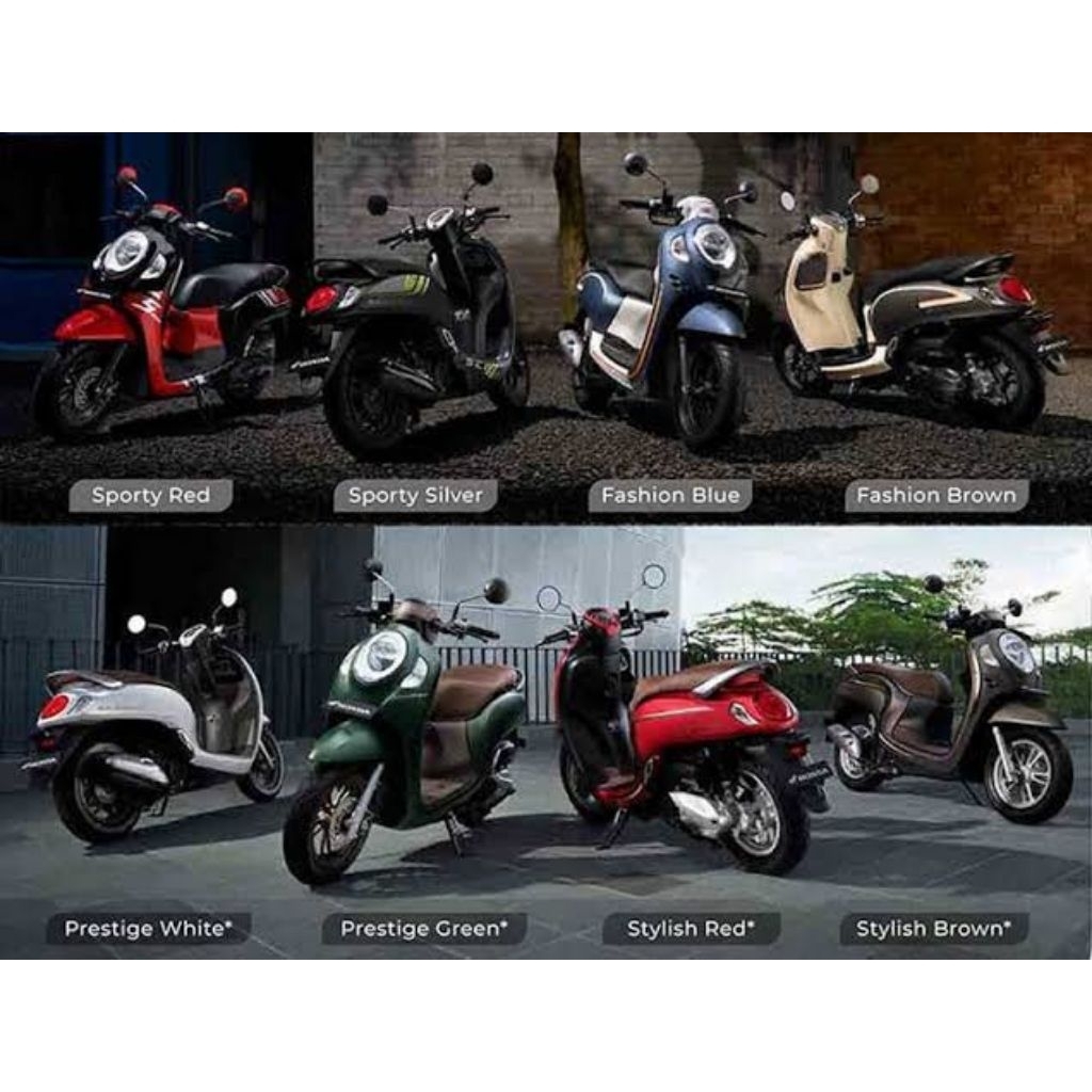 SAYAP KIRI KANAN LEGSHIELD LUAR SCOOPY 2020-2021-2022-2023-2024 PRESISI WIN