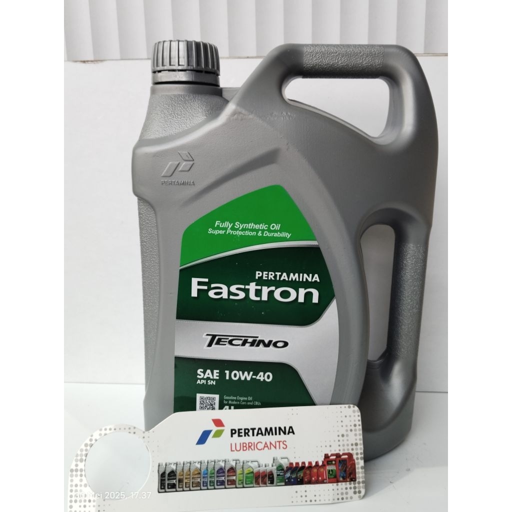OLI FASTRON (4LITER) SAE 10W-40 PELUMAS OIL MESIN MOBIL BENSIN SEMUA MOBIL SIGRA AVANZA XENIA CAYLA 