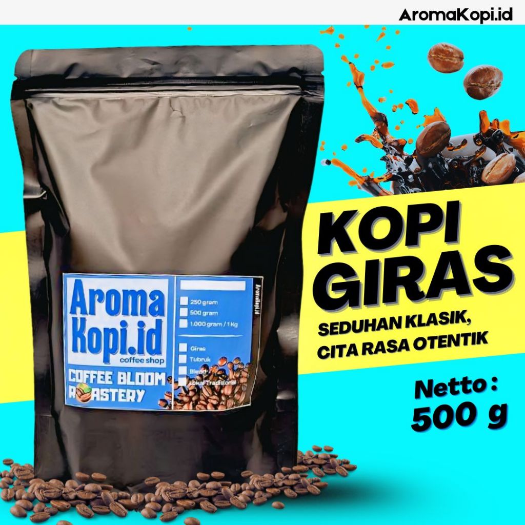 

Forcysn Bubuk Kopi Giras 500 G Joss Enak Khas Giras