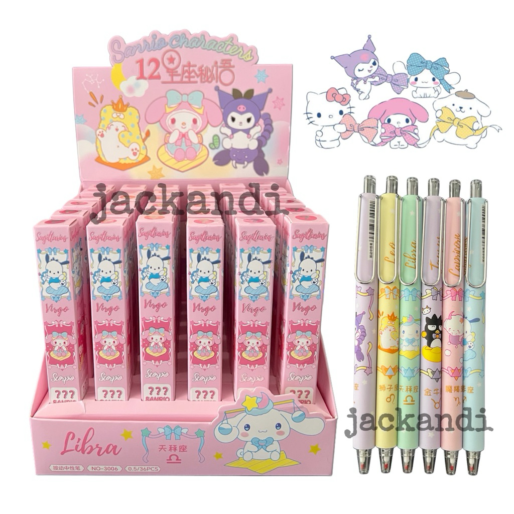 

Blind Box Pen Sanrio Pulpen Anak Cetek Surprise Kartun Imut Lucu