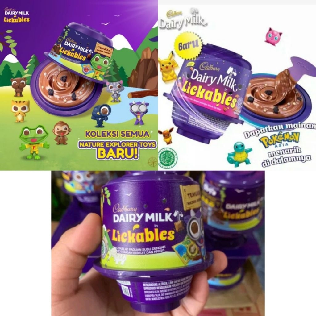 

cadburry dairy milk liekables